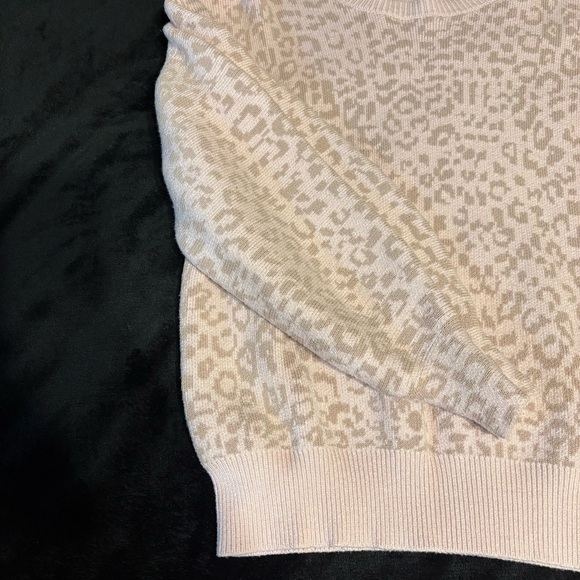 The Impeccable Pig Animal Print Sweater - Light Pink - Picture 4 of 5